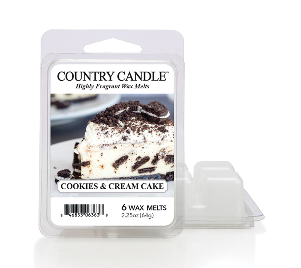 
                  
                    Cookies & Cream Cake Wax Melts online bestellen – Vanille, Schokolade & Karamellduft, 6er Pack
                  
                