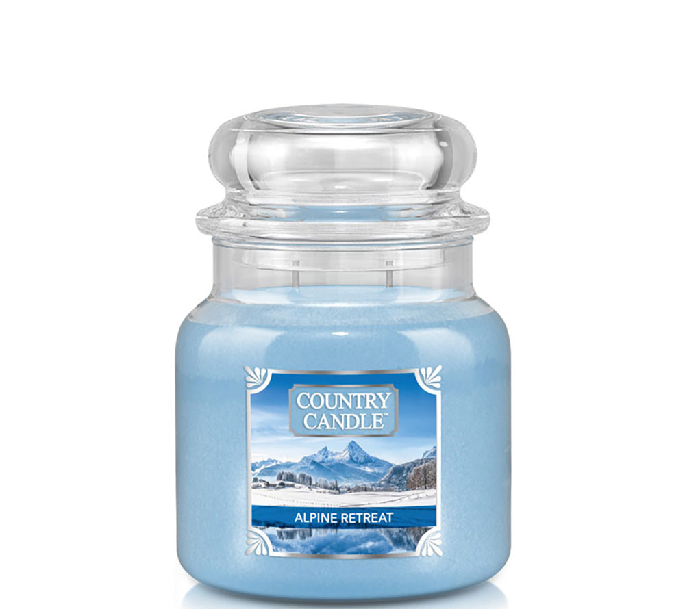 Country Candle Alpine Retreat Duftkerze online bestellen – Winterduft mit Zeder & Patschuli