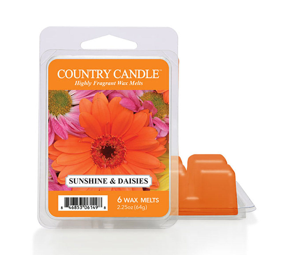 Sunshine & Daisies Wax Melts – blumiger Duft für sonnige Wohlfühlmomente, 6er Pack