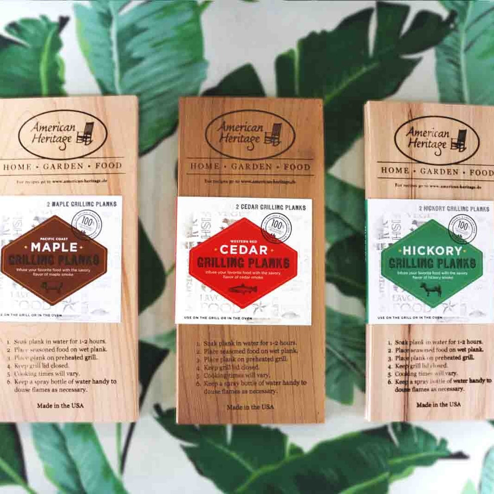 
                  
                    Grillplanken von American Heritage kaufen – BBQ Holz online bestellen
                  
                