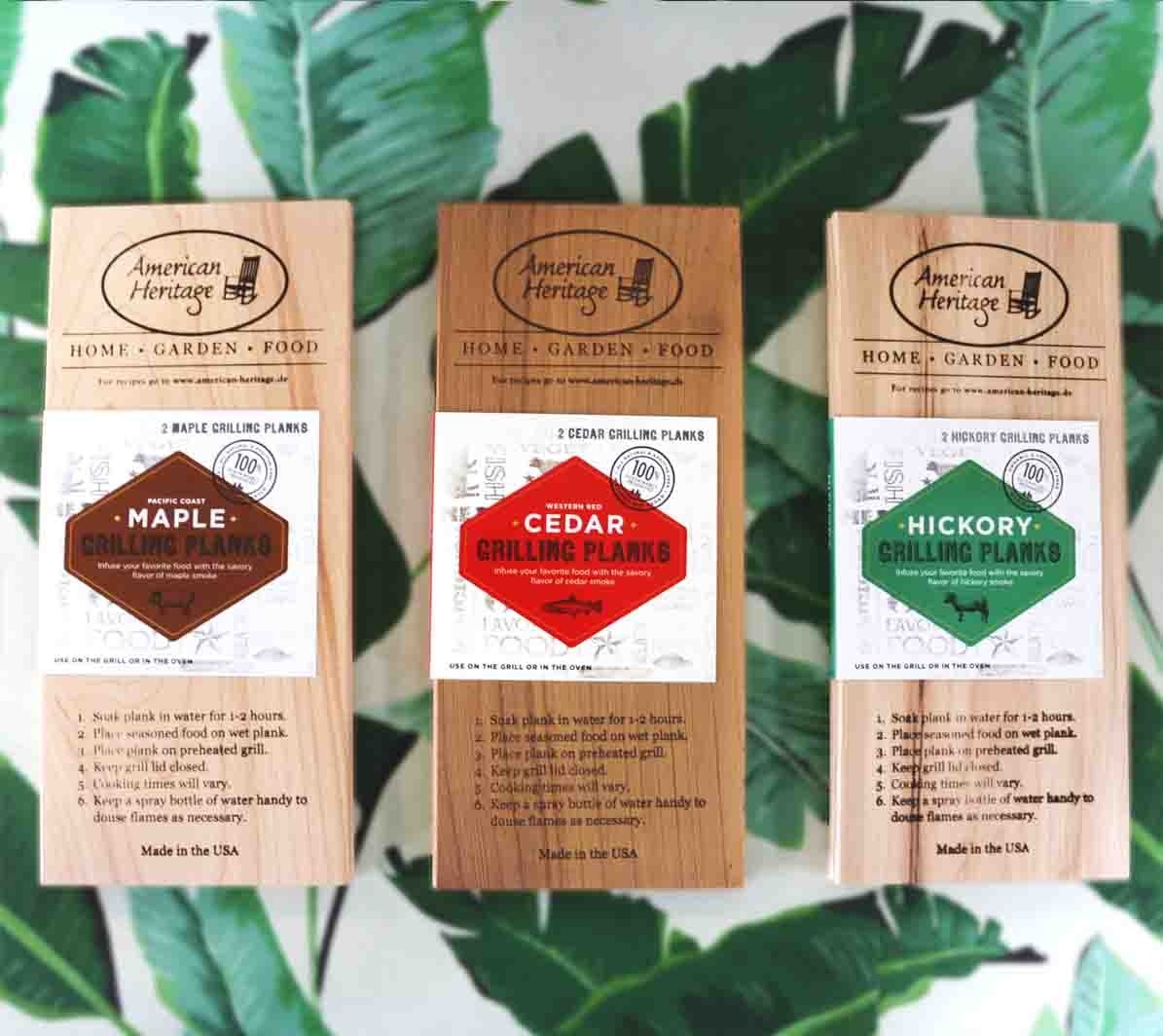 Grillplanken von American Heritage kaufen – BBQ Holz online bestellen