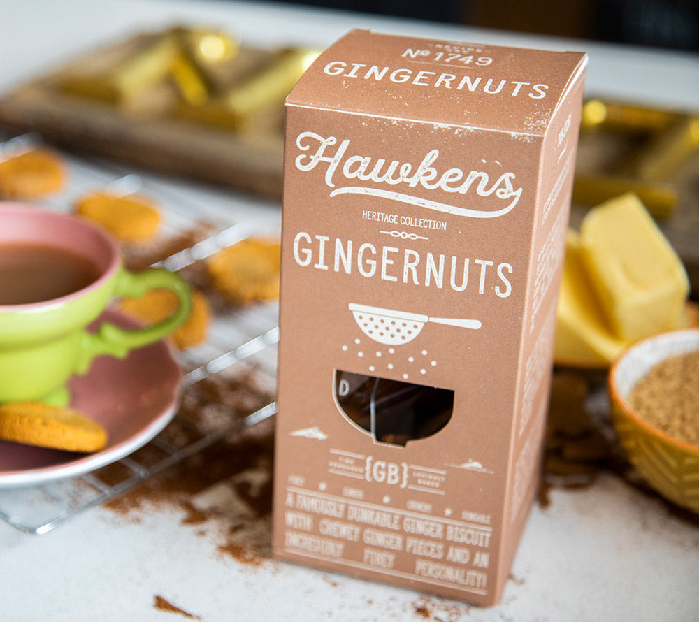 
                  
                    Gingernuts Cookies von Hawkens kaufen – Ingwerkekse online bestellen
                  
                