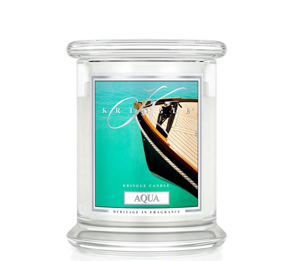 Aqua Duftkerze online bestellen – frischer Meeresduft mit Zitrus, Moschus & Sandelholz