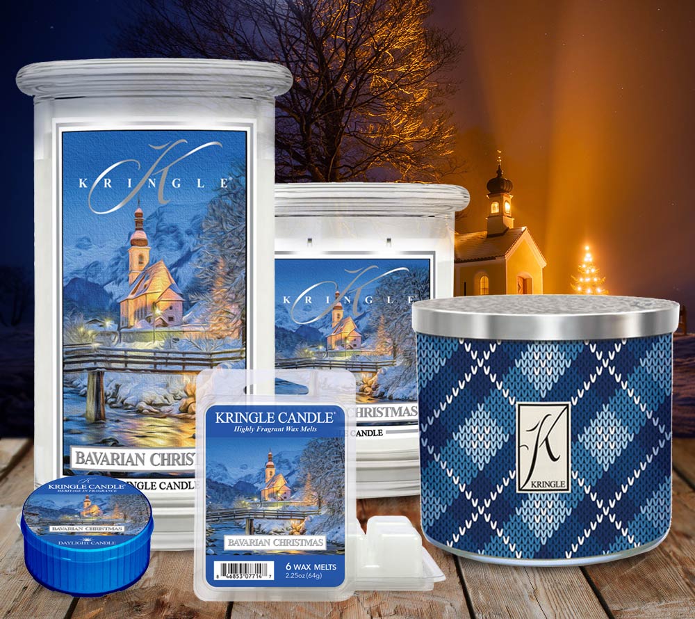 Bavarian Christmas Duftkerze von Kringle Candle kaufen – Weihnachtsmarktduft fruchtig-würzig