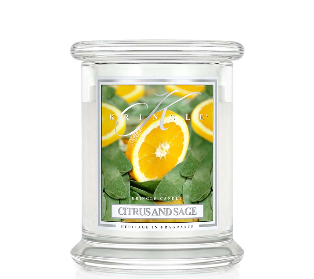 Citrus & Sage Duftkerze online bestellen – Zitrus, Salbei & Sandelholz für gemütliche Abende