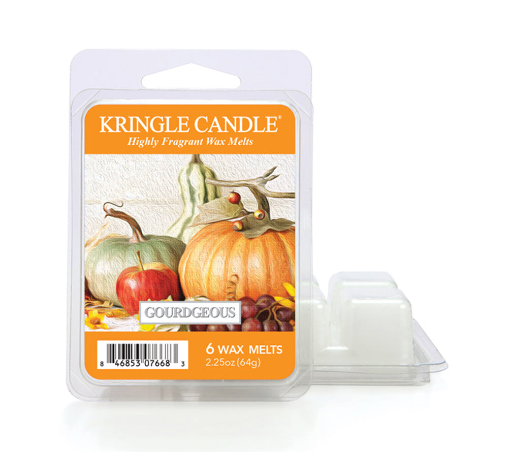 
                  
                    Gourdgeous Wax Melts von Kringle Candle kaufen – Kürbis & Zimt online bestellen, 6er Pack
                  
                
