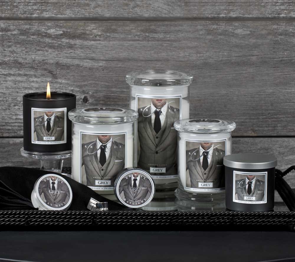 Grey Duftkerze online bestellen – Moschus, Zitrus, Patschuli & Vanille für elegante Momente