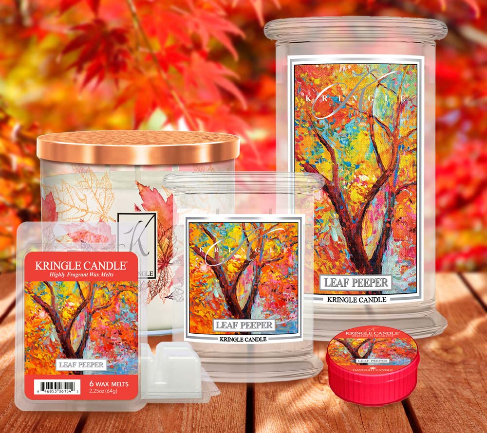 
                  
                    Leaf Peeper Duftkerze von Kringle Candle kaufen – Apfel, Pfirsich & Moschusduft online
                  
                