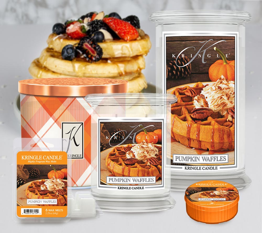 Pumpkin Waffles Duftkerze online kaufen – Pumpkin Spice, Waffeln & Vanille für Herbstmomente