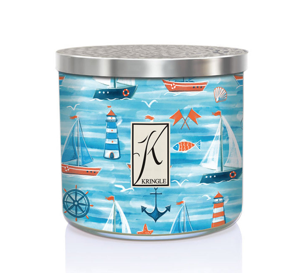 Salt Water Taffy Duftkerze von Kringle Candle kaufen – Vanille, Erdbeere & Meersalz