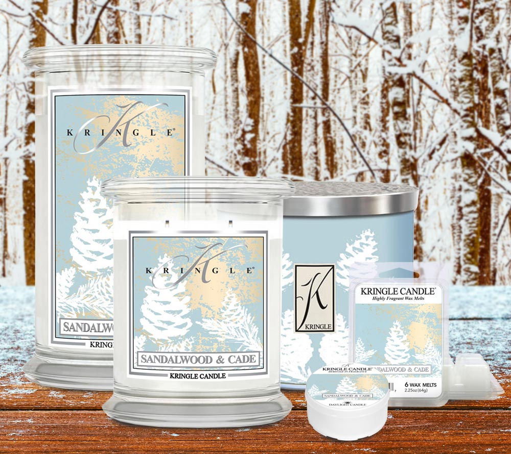 
                  
                    Sandalwood & Cade Duftkerze von Kringle Candle kaufen – Sandelholz & Kiefer online bestellen
                  
                