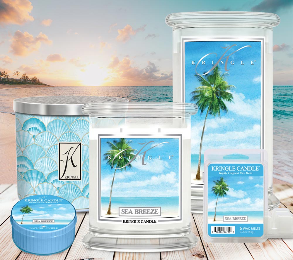 Sea Breeze Duftkerze kaufen – fruchtig-frischer Kokos- und Amberduft für Zuhause