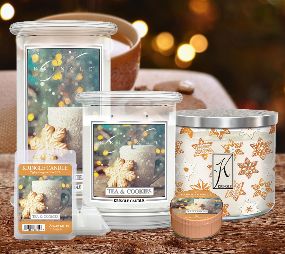 
                  
                    Tea & Cookies von Kringle Candle ☆ entspannt durch die Weihnachtszeit ☆ himmlischer Duft von köstlichen Weihnachtsplätzchen ☆ Jetzt bestellen!
                  
                