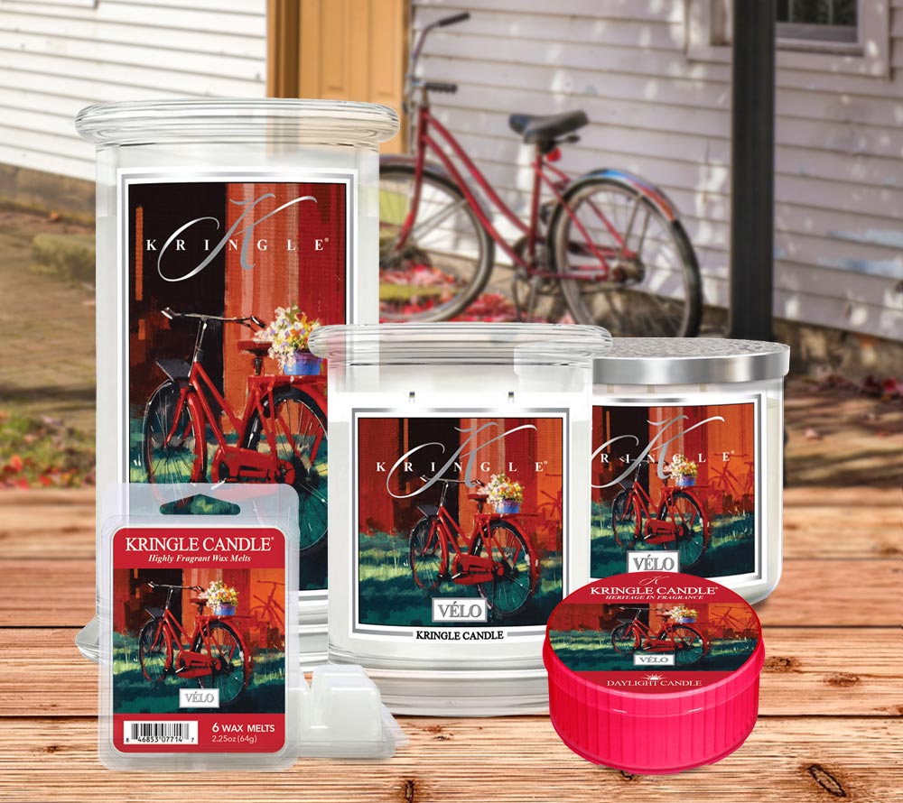 Duftkerze Vélo ♥ Frischer Duft ♥ Für den Herbst ♥ Sorgt für eine warme Atmosphäre ♥ Importiert aus den USA » Jetzt bestellen! 