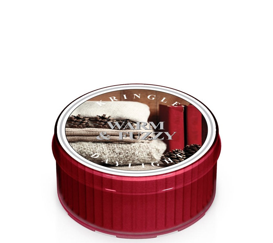 Warm & Fuzzy Duftkerze von Kringle Candle kaufen – Zedernholz, Veilchen & Rosenduft online