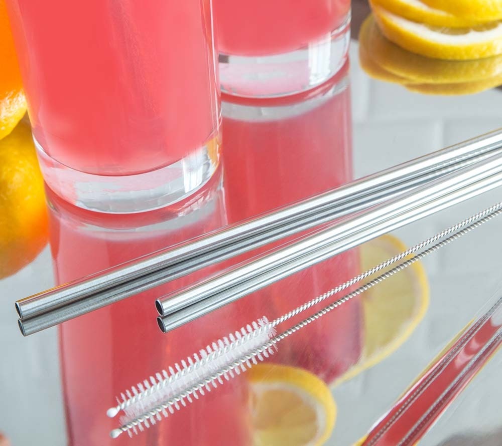 
                  
                    Strohhalm aus Edelstahl im Set von American Heritage
                  
                