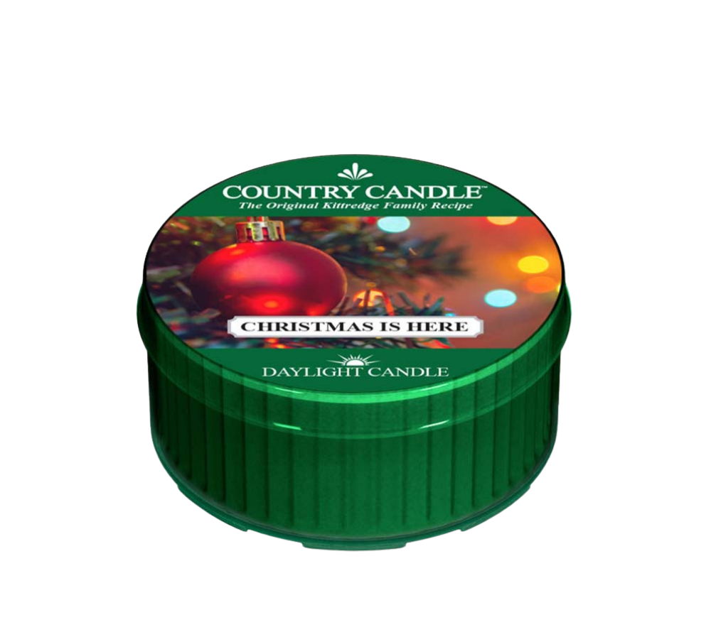 Christmas is here Daylight von Country Candle Freisteller