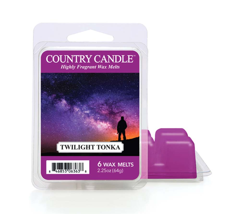 Twilight Tonka Wax Melts von Country Candle online bestellen – Feige, Vanille & Sandelholz, 6er Pack