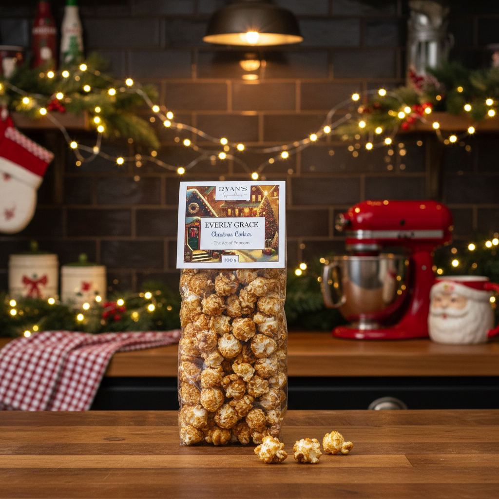 Everly Grace Popcorn Christmas Cookies online kaufen – karamellig, mit Spekulatius, festlich genießen