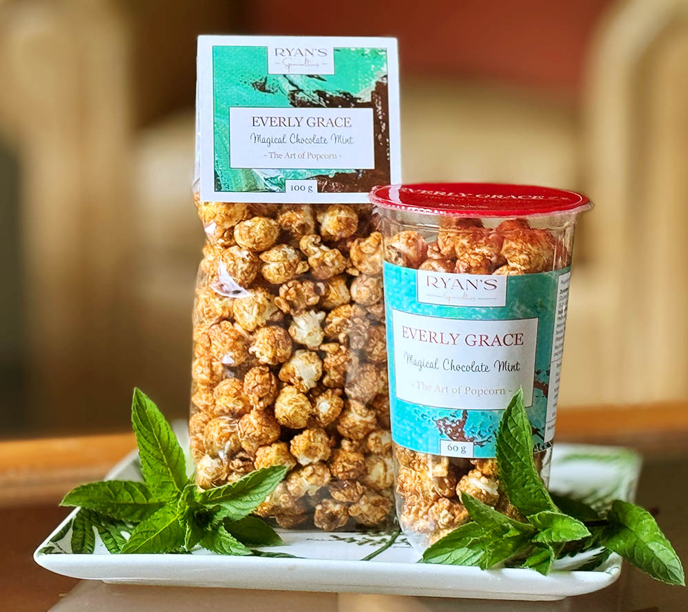 
                  
                    Everly Grace Popcorn Magical Chocolate Mint online kaufen – Schokolade & Minze genießen
                  
                