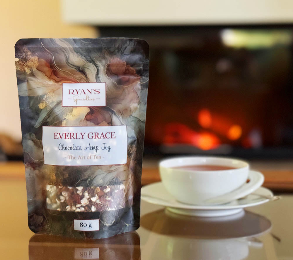 Everly Grace Tea – Bio-Schokolade-Hanf-Tee mit Kurkuma für Genuss & Entspannung