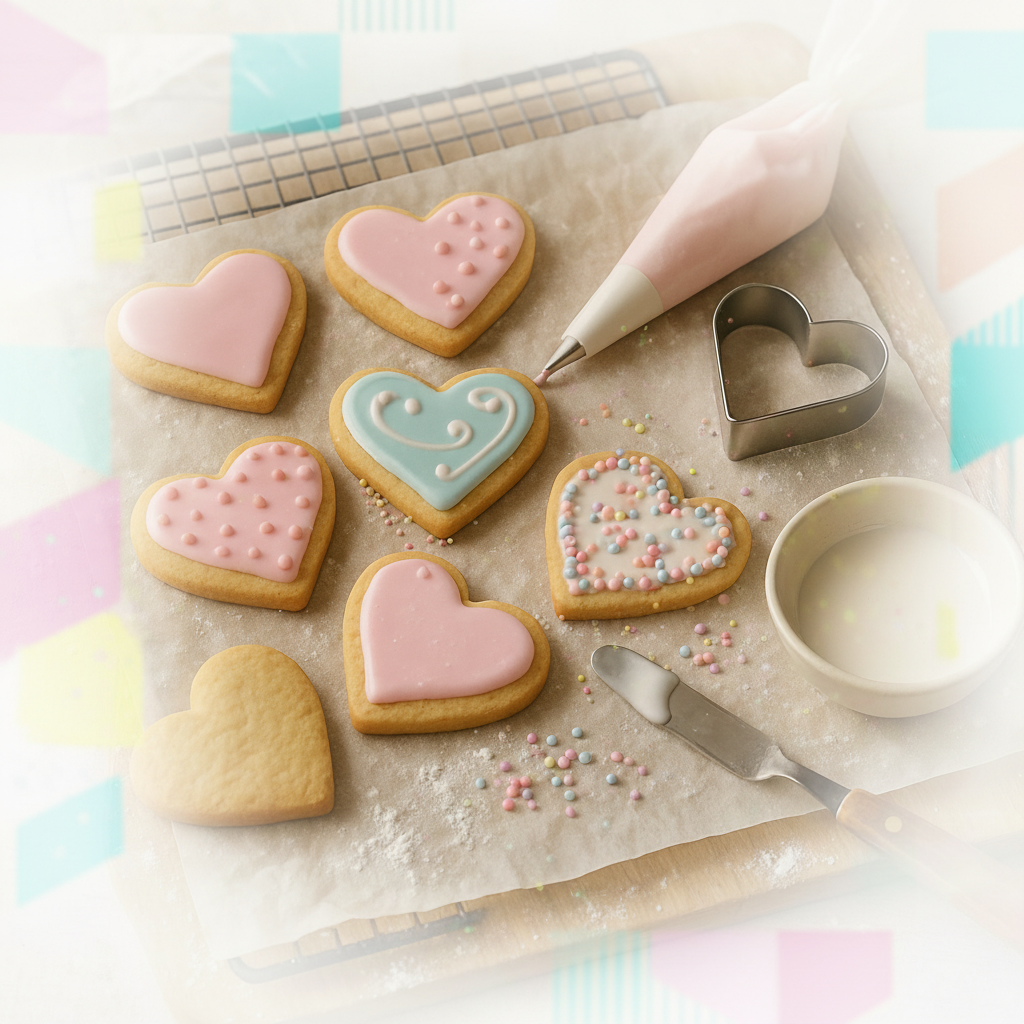 Klassischer Ausstecher in Herzform von Fox Run – ideal zum Backen von herzförmigen Plätzchen und Valentinstags-Überraschungen.