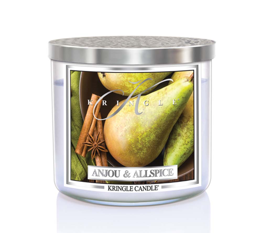 Anjou & Allspice Silver Lid Tumbler von Kringle Candle