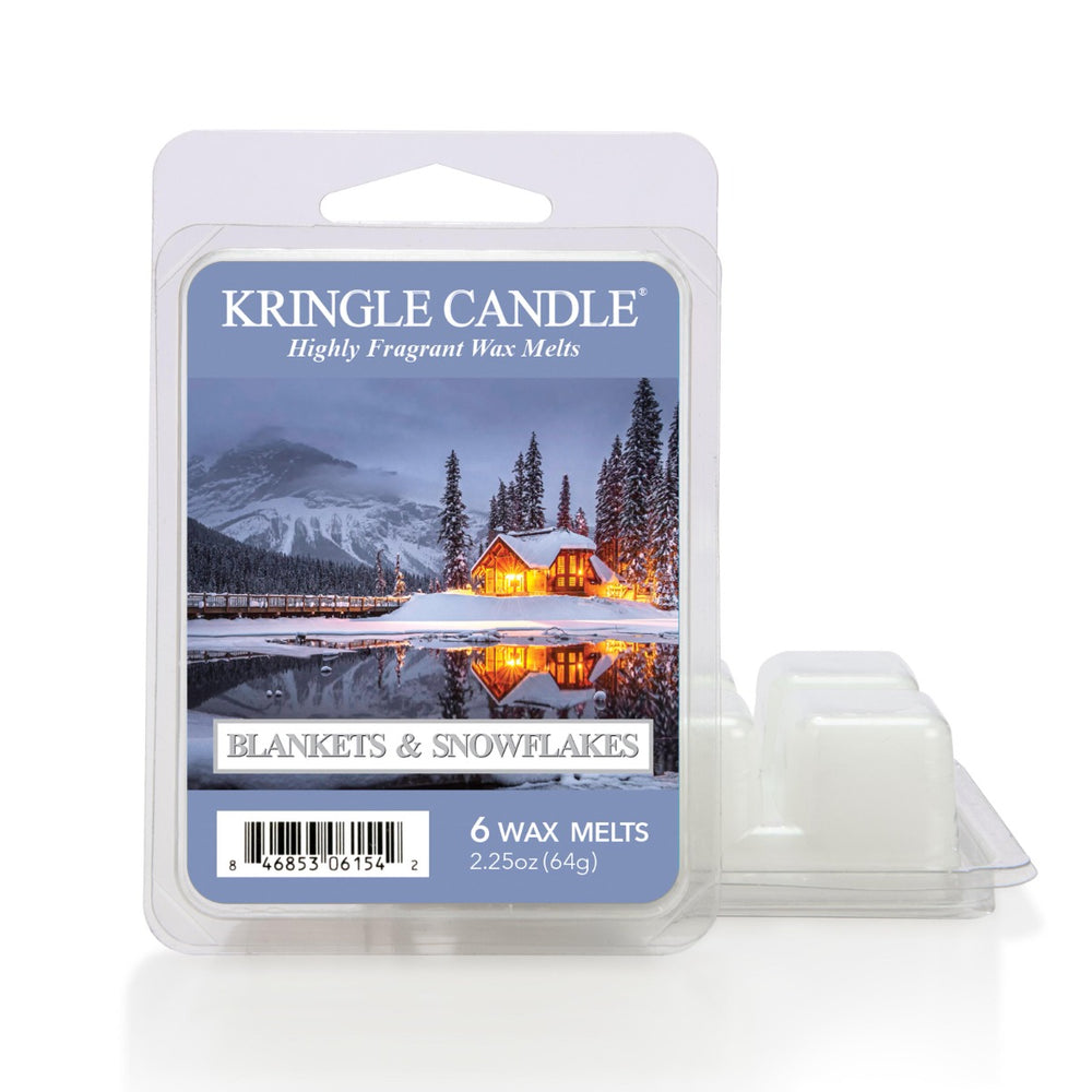 
                  
                    Blankets & Snowflakes Wax Melts von Kringle Candle kaufen – Kaschmir, Pfeffer & Lavendel Duft, 6er Pack
                  
                