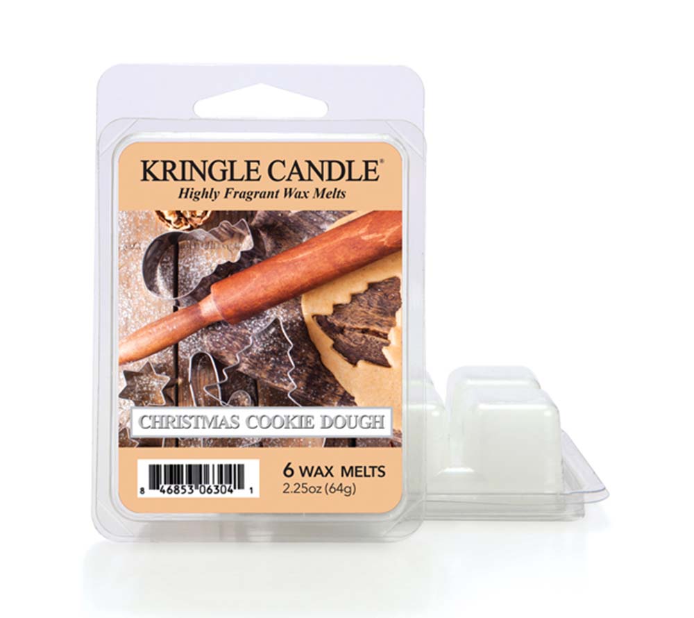Christmas Cookie Dough Wax Melts von Kringle Candle kaufen – Keksteigduft mit Vanille, Butter & braunem Zucker, 6er Pack