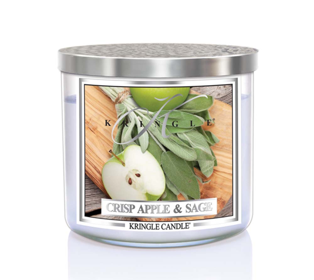 Crisp Apple & Sage Duftkerze online bestellen – Frische Äpfel, Salbei & Jasmin