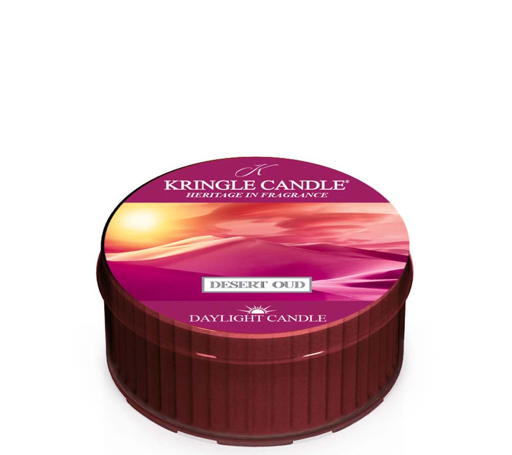 Desert Oud Duftkerze von Kringle Candle online bestellen – Oud, Zitrus & Jasmin, Large & Medium