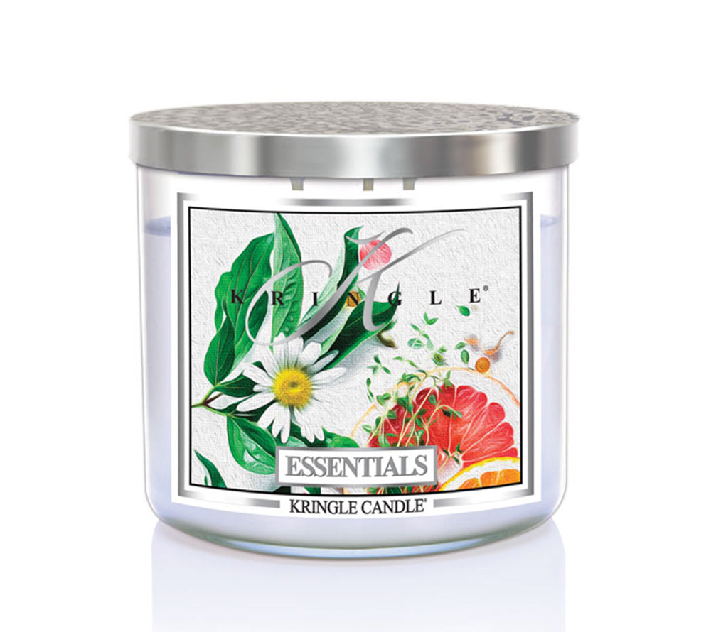 Essentials Duftkerze von Kringle Candle online kaufen – Grapefruit, Pfirsich & Bergamotte Duft