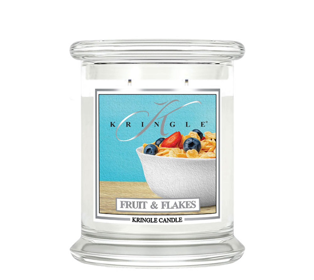 Fruit & Flakes Duftkerze von Kringle Candle online bestellen – Banane, Beeren & Zimtgebäck