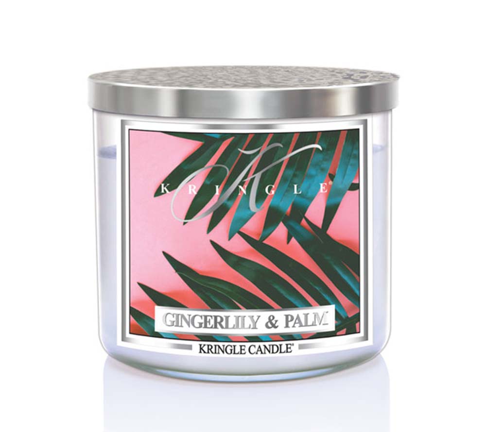 Gingerlily & Palm Duftkerze von Kringle Candle kaufen – Tropischer Duft online bestellen