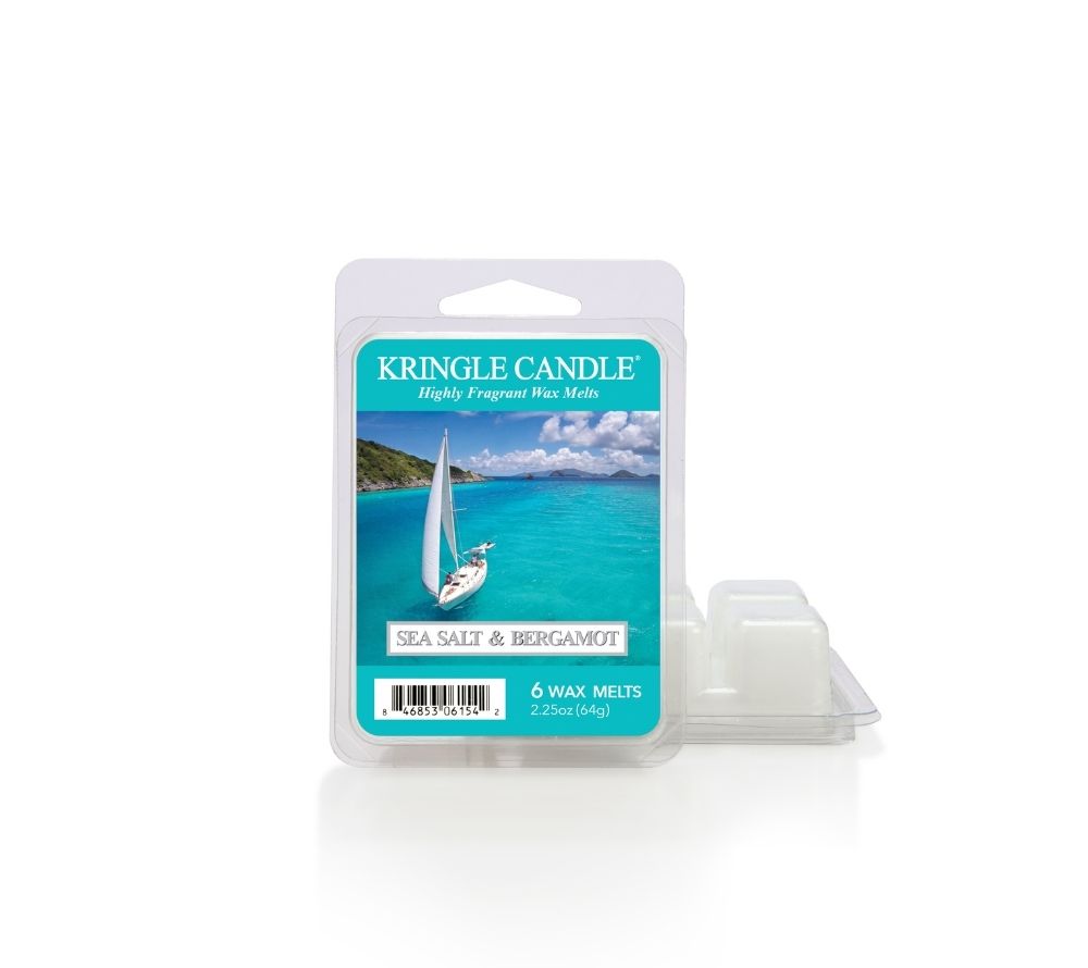 Sea Salt & Bergamot Duftkerze – Frische Zitrusnoten und Meeresbrise für eleganten Duftgenuss, Europaweiter Versand