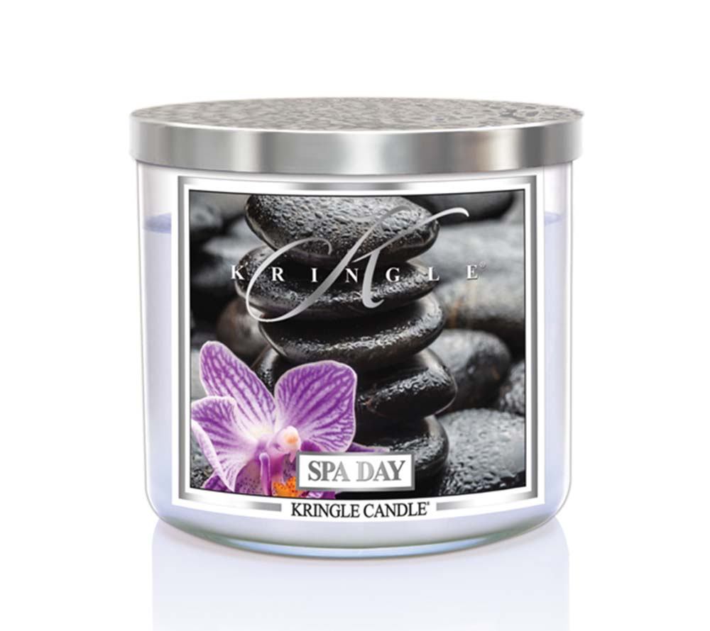 Spa Day Duftkerze von Kringle Candle online bestellen – Frischer Gurke- & Minzduft