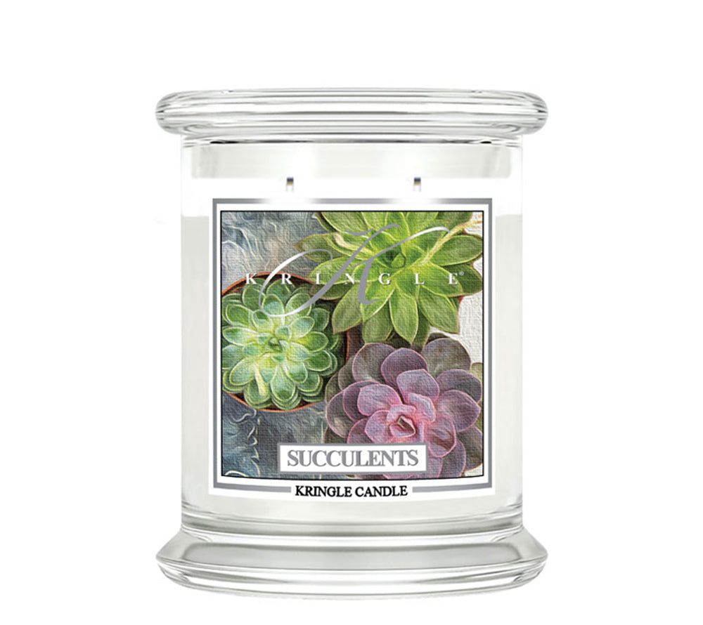 Classic Candle Succulents (14.5 oz-Glas, 2-Docht) Succulents von Kringle Candle ❤️ Große Auswahl an Düften ✓ Versandkostenfrei ab 39 € ✓ Versand 1-3 Tage ✓ Jetzt bestellen!