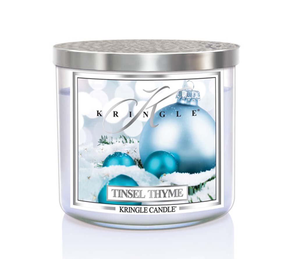 
                  
                    Tinsel Thyme Duftkerze von Kringle Candle kaufen – Birke, Tannennadel & Granatapfelduft
                  
                