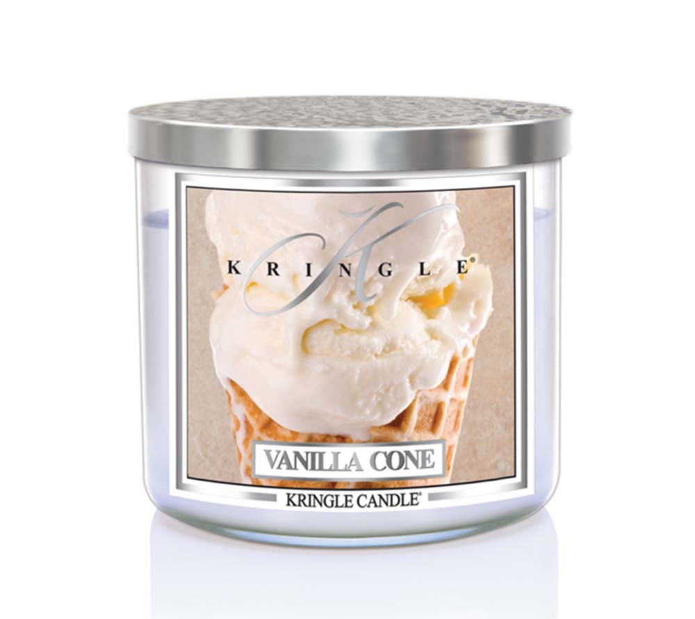 
                  
                    Vanilla Cone Duftkerze von Kringle Candle kaufen – Vanille, Karamell & Waffelduft online
                  
                