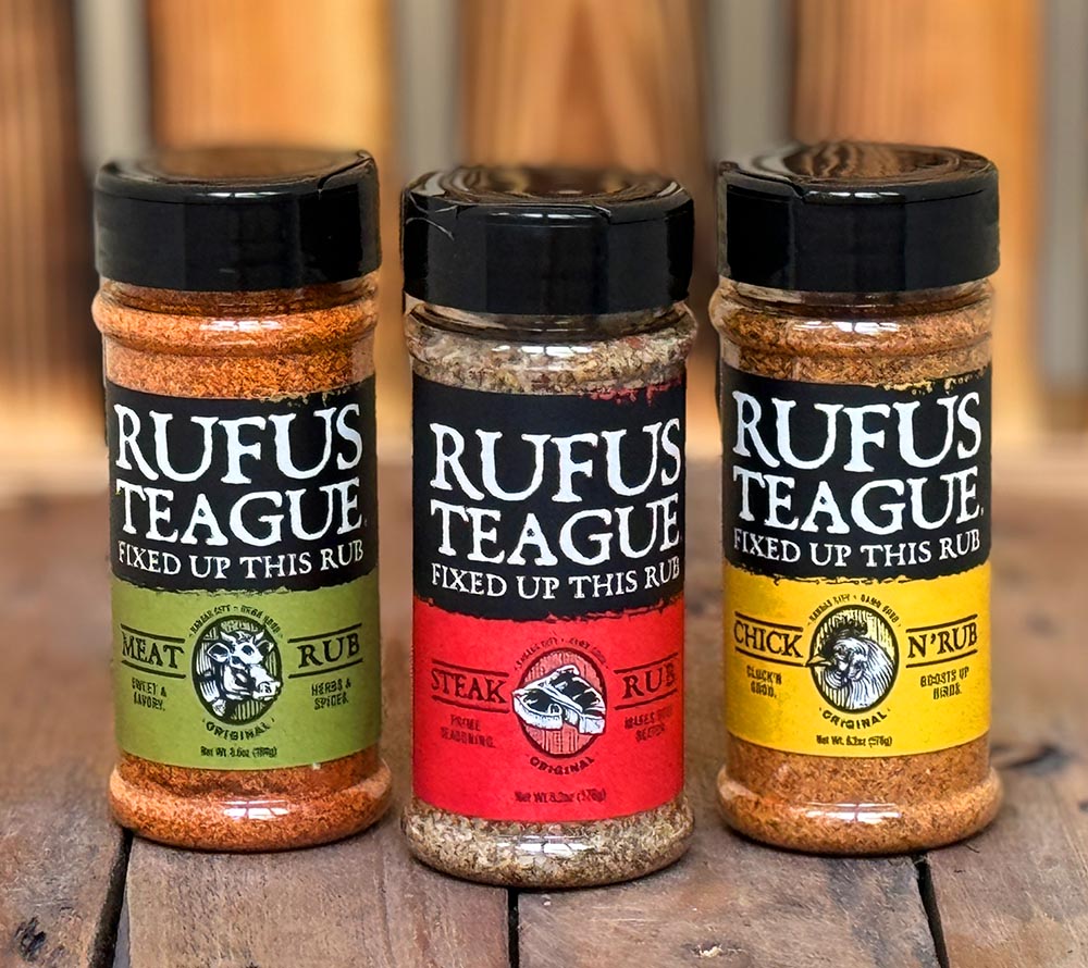 Rufus Teague Variety Rub Set kaufen – 3 Rubs für Fleisch, Geflügel & Steak