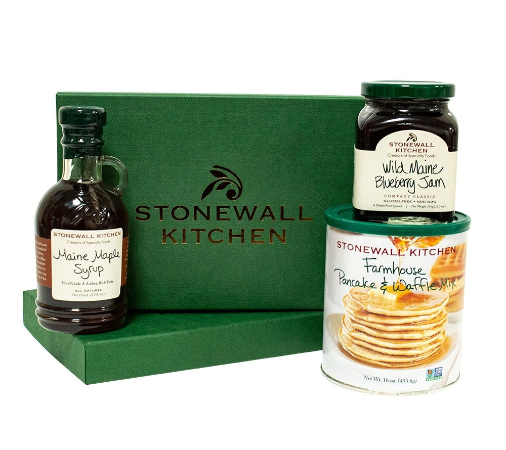 Farmhouse Breakfast in grüner Geschenkbox von Stonewall Kitchen