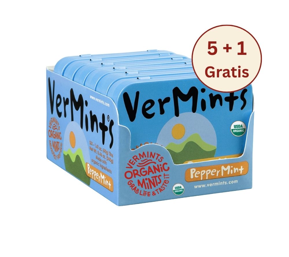 Peppermint Organic Mints von Vermints von American Heritage