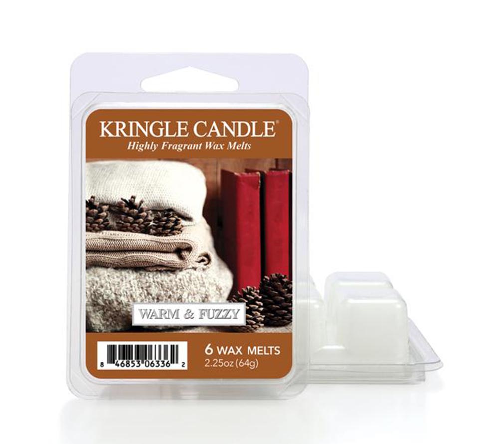 Warm & Fuzzy Wax Melts von Kringle Candle kaufen – Zedernholz, Veilchen & Rosenduft online, 6er Pack