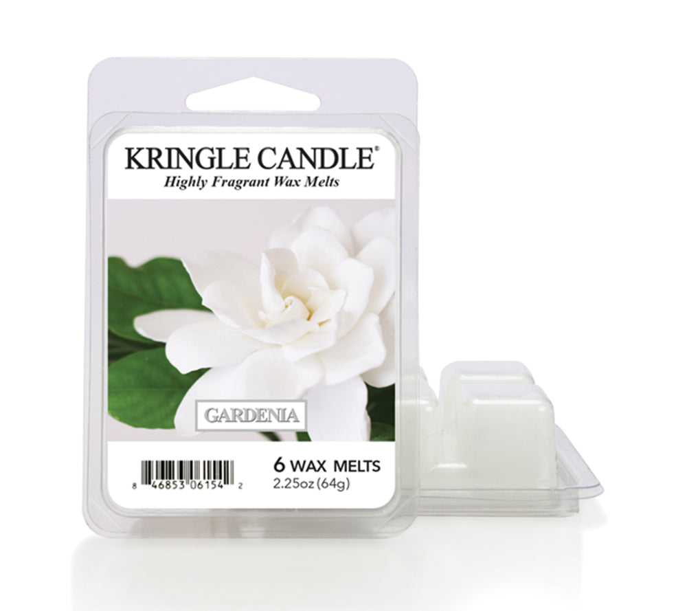 
                  
                    Gardenia Wax Melts von Kringle Candle online bestellen – Jasmin, Moschus & weiße Blüten, 6er Pack
                  
                