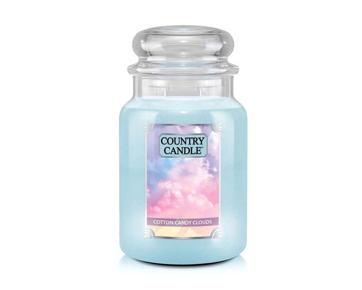 Cotton Candy Sky Candle - Ginger Cotton Candy Scented Soy – Dio