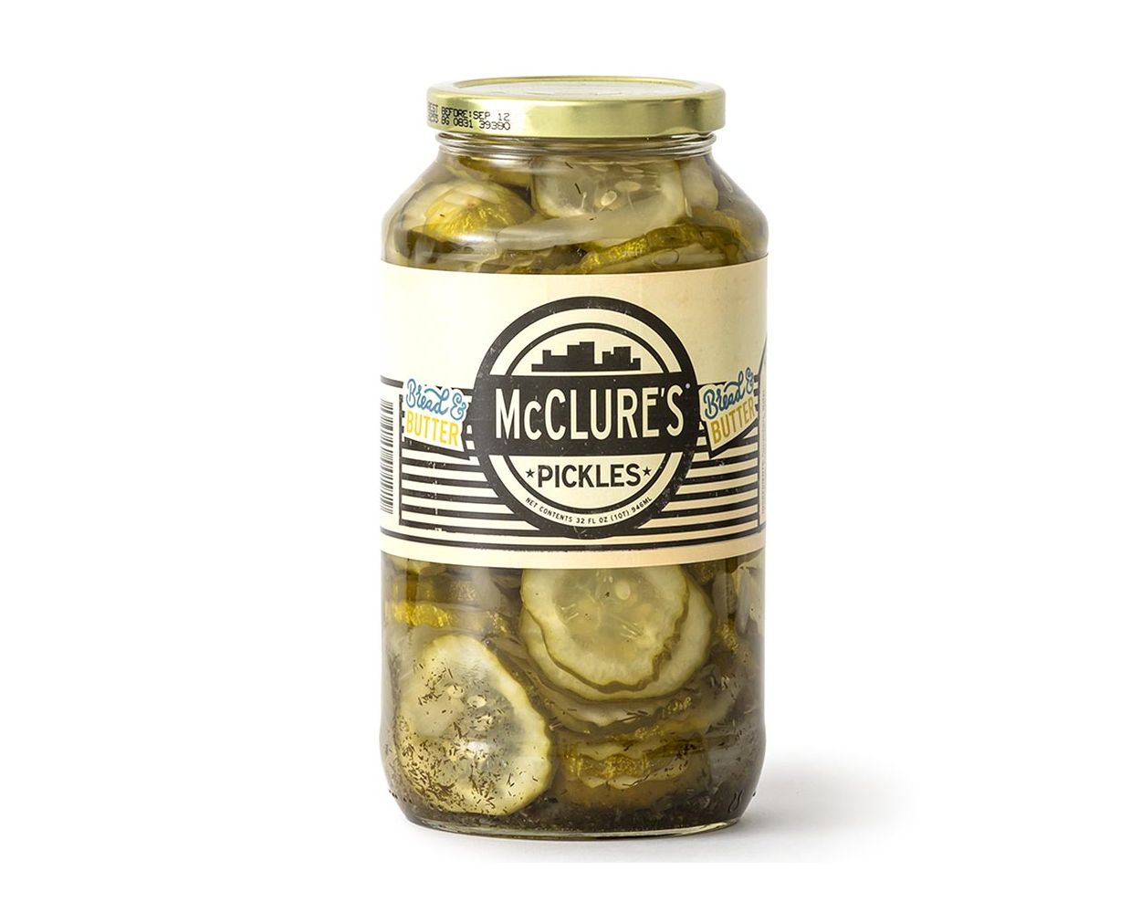 Bread N Butter Chip Cut Pickles From Mcclure S