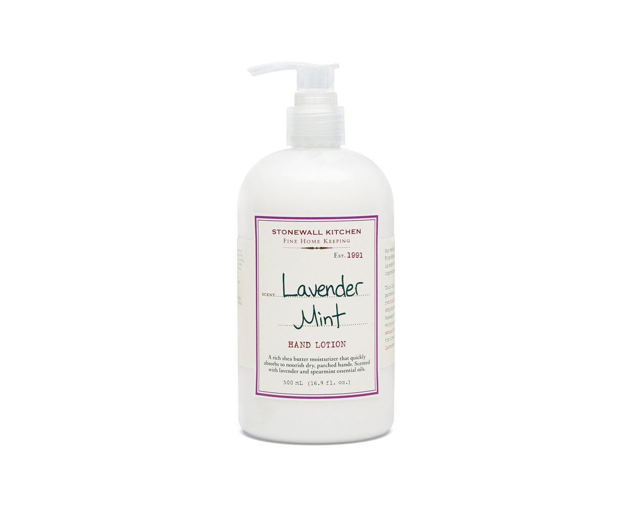 Lavender Mint Hand Lotion von Stonewall Kitchen